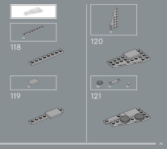 LEGO 75375 instructions page 75 – build guide