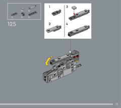 LEGO 75375 instructions page 77 – build guide