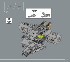 LEGO 75375 instructions page 83 – build guide