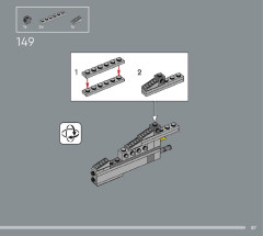 LEGO 75375 instructions page 87 – build guide
