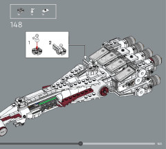 LEGO 75376 instructions page 103 – build guide