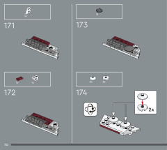 LEGO 75376 instructions page 112 – build guide