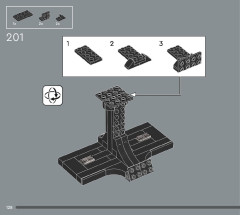 LEGO 75376 instructions page 128 – build guide