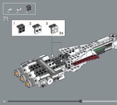 LEGO 75376 instructions page 54 – build guide