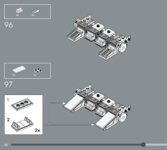 LEGO 75376 instructions page 66 – build guide