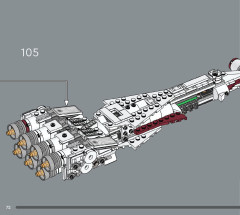 LEGO 75376 instructions page 72 – build guide