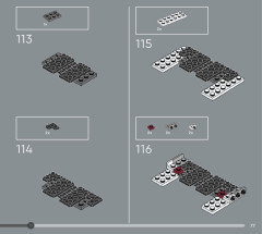 LEGO 75376 instructions page 77 – build guide