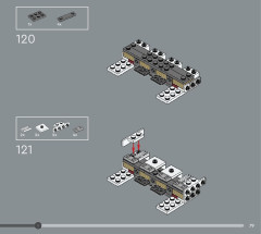 LEGO 75376 instructions page 79 – build guide