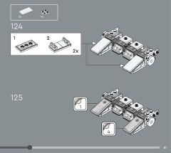 LEGO 75376 instructions page 81 – build guide