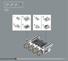 LEGO 75376 instructions page 85 – build guide