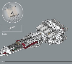 LEGO 75376 instructions page 90 – build guide