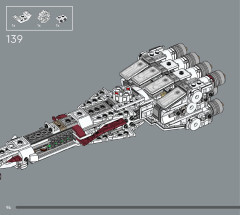 LEGO 75376 instructions page 94 – build guide