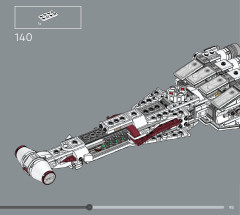 LEGO 75376 instructions page 95 – build guide