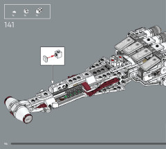 LEGO 75376 instructions page 96 – build guide