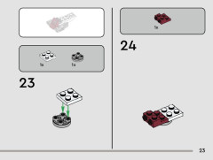 LEGO 75378 instructions page 23 – build guide