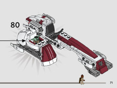 LEGO 75378 instructions page 71 – build guide