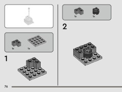 LEGO 75378 instructions page 76 – build guide