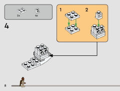 LEGO 75378 instructions page 8 – build guide