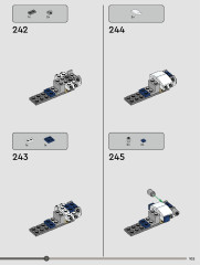 LEGO 75379 instructions page 105 – build guide