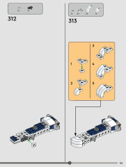 LEGO 75379 instructions page 135 – build guide