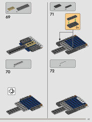 LEGO 75379 instructions page 43 – build guide