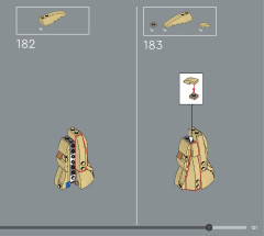 LEGO 75380 instructions page 121 – build guide