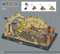 LEGO 75380 instructions page 128 – build guide