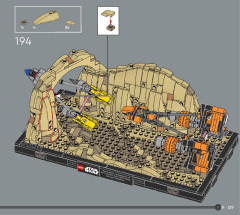 LEGO 75380 instructions page 129 – build guide