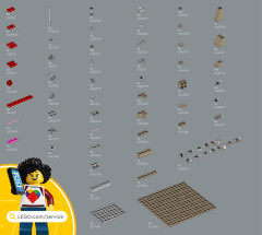 LEGO 75380 instructions page 134 – build guide