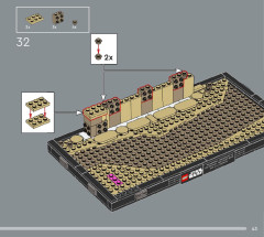 LEGO 75380 instructions page 43 – build guide
