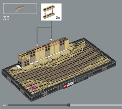 LEGO 75380 instructions page 44 – build guide