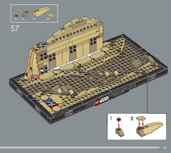 LEGO 75380 instructions page 65 – build guide