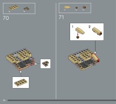 LEGO 75380 instructions page 70 – build guide