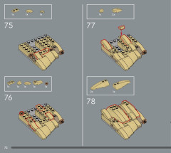 LEGO 75380 instructions page 72 – build guide