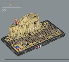 LEGO 75380 instructions page 74 – build guide