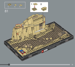 LEGO 75380 instructions page 75 – build guide
