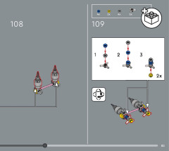 LEGO 75380 instructions page 85 – build guide