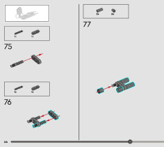 LEGO 75381 instructions page 44 – build guide
