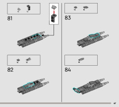 LEGO 75381 instructions page 47 – build guide