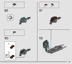 LEGO 75381 instructions page 49 – build guide