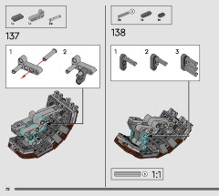 LEGO 75381 instructions page 72 – build guide