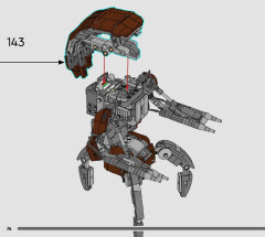 LEGO 75381 instructions page 76 – build guide