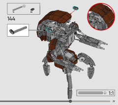 LEGO 75381 instructions page 77 – build guide