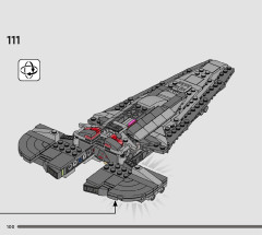 LEGO 75383 instructions page 100 – build guide