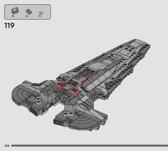 LEGO 75383 instructions page 108 – build guide