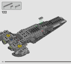 LEGO 75383 instructions page 112 – build guide