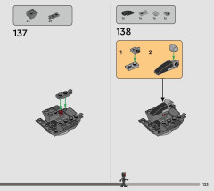 LEGO 75383 instructions page 123 – build guide