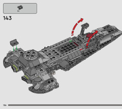 LEGO 75383 instructions page 126 – build guide