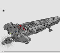 LEGO 75383 instructions page 130 – build guide