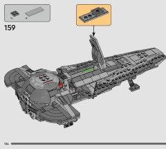 LEGO 75383 instructions page 134 – build guide